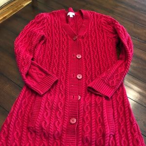 Cable Knit Tunic Sweater =👔